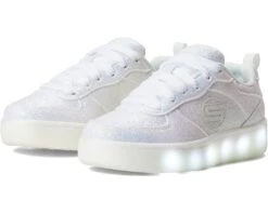 SKECHERS KIDS Street Lighted - Sport Court 92 310101L (Little Kid/Big Kid)