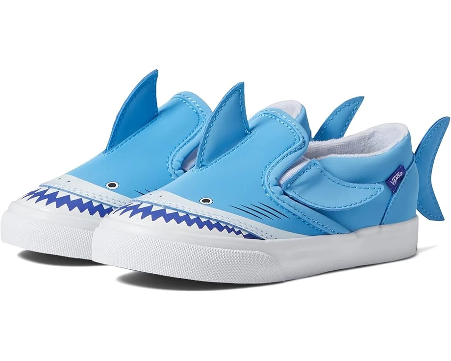 Vans Kids Slip-On V Shark (Infant/Toddler) Vans Kids Slip-On V Shark (Infant/Toddler) -Kids Sports Shoes 611CQq6hOL. AC SR920736