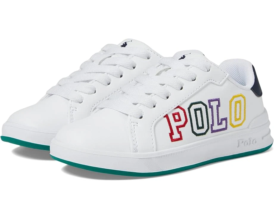 Polo Ralph Lauren Kids Heritage Court II Graphic (Little Kid) Polo Ralph Lauren Kids Heritage Court II Graphic (Little Kid) -Kids Sports Shoes 613UOivaygL. AC SR920736