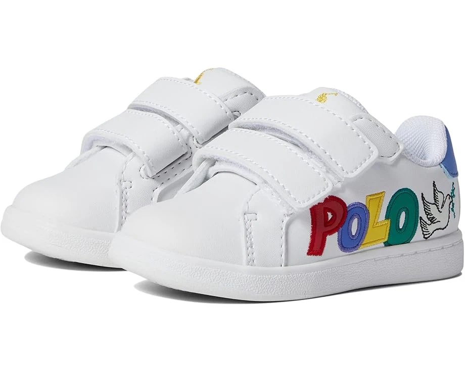 Polo Ralph Lauren Kids Heritage Court Graphic EZ (Toddler) Polo Ralph Lauren Kids Heritage Court Graphic EZ (Toddler) -Kids Sports Shoes 61FBYnIoFzL. AC SR920736