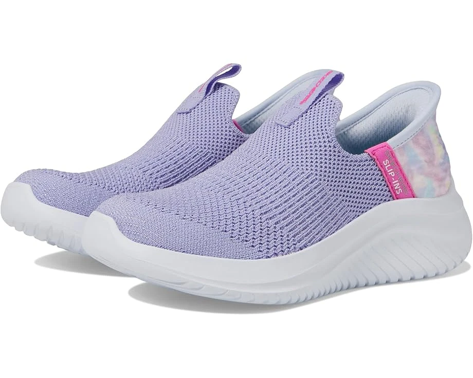 SKECHERS KIDS Slip-Ins Stretch Fit-Ultra Flex 3.0 - Colory Wild 303801L (Little Kid/Big Kid) SKECHERS KIDS Slip-Ins Stretch Fit-Ultra Flex 3.0 - Colory Wild 303801L (Little Kid/Big Kid) -Kids Sports Shoes 71