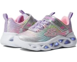 SKECHERS KIDS Sport Lighted - Twisty Brights - Mystical Bliss 302321L (Little Kid/Big Kid)