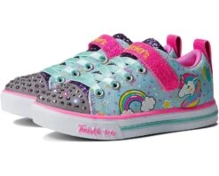 SKECHERS KIDS Twinkle Toes - Sparkle Lite 10988L Lights (Little Kid/Big Kid)