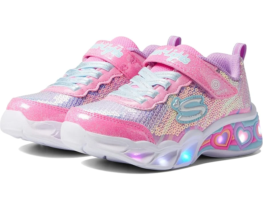 SKECHERS KIDS Sport Lighted - Sweetheart Lights - Lets Shine 302313L (Little Kid/Big Kid) SKECHERS KIDS Sport Lighted - Sweetheart Lights - Lets Shine 302313L (Little Kid/Big Kid) -Kids Sports Shoes 71wOWDUN lL. AC SR920736